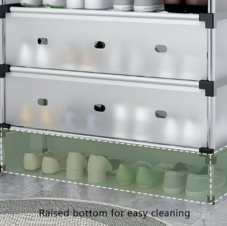 Zapatero Con Tapa 6 Niveles